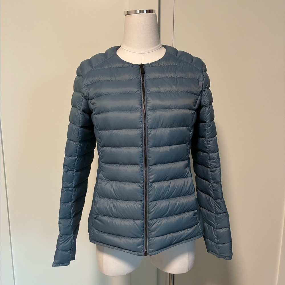 Women's Blue Puffer Jacket
